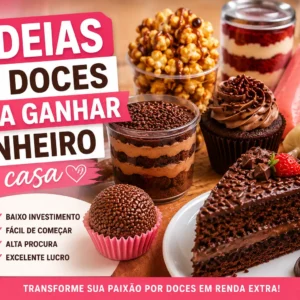 Como Ganhar Dinheiro em Casa com Doces