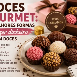 Doces Gourmet: As melhores formas de fazer dinheiro com doces gourmet