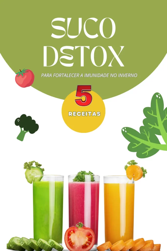 5 Receitas de Suco Detox para Fortalecer a Imunidade no Inverno