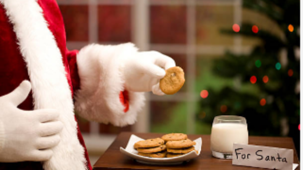 biscoito amanteigado de natal