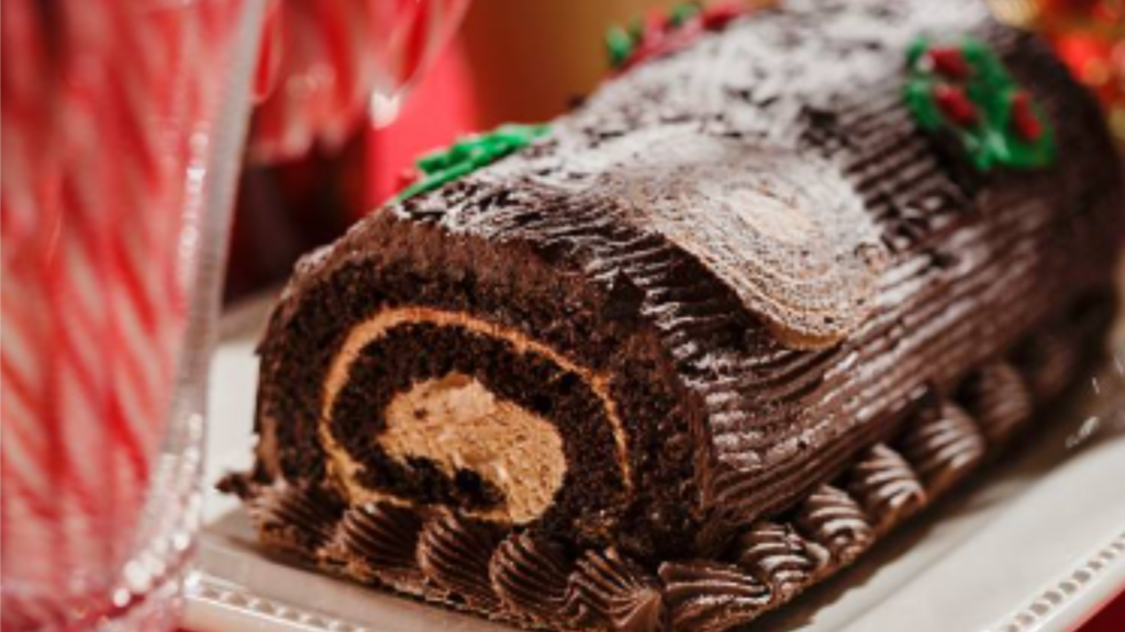 Bûche de Noël de Chocolate