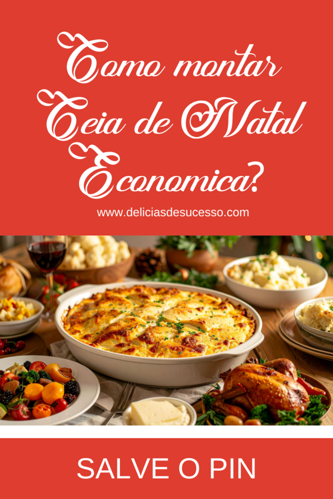 como fazer uma ceia de Natal econômica e deliciosa