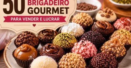 50 Sabores de Brigadeiro Gourmet para Vender e Lucrar em 2026
